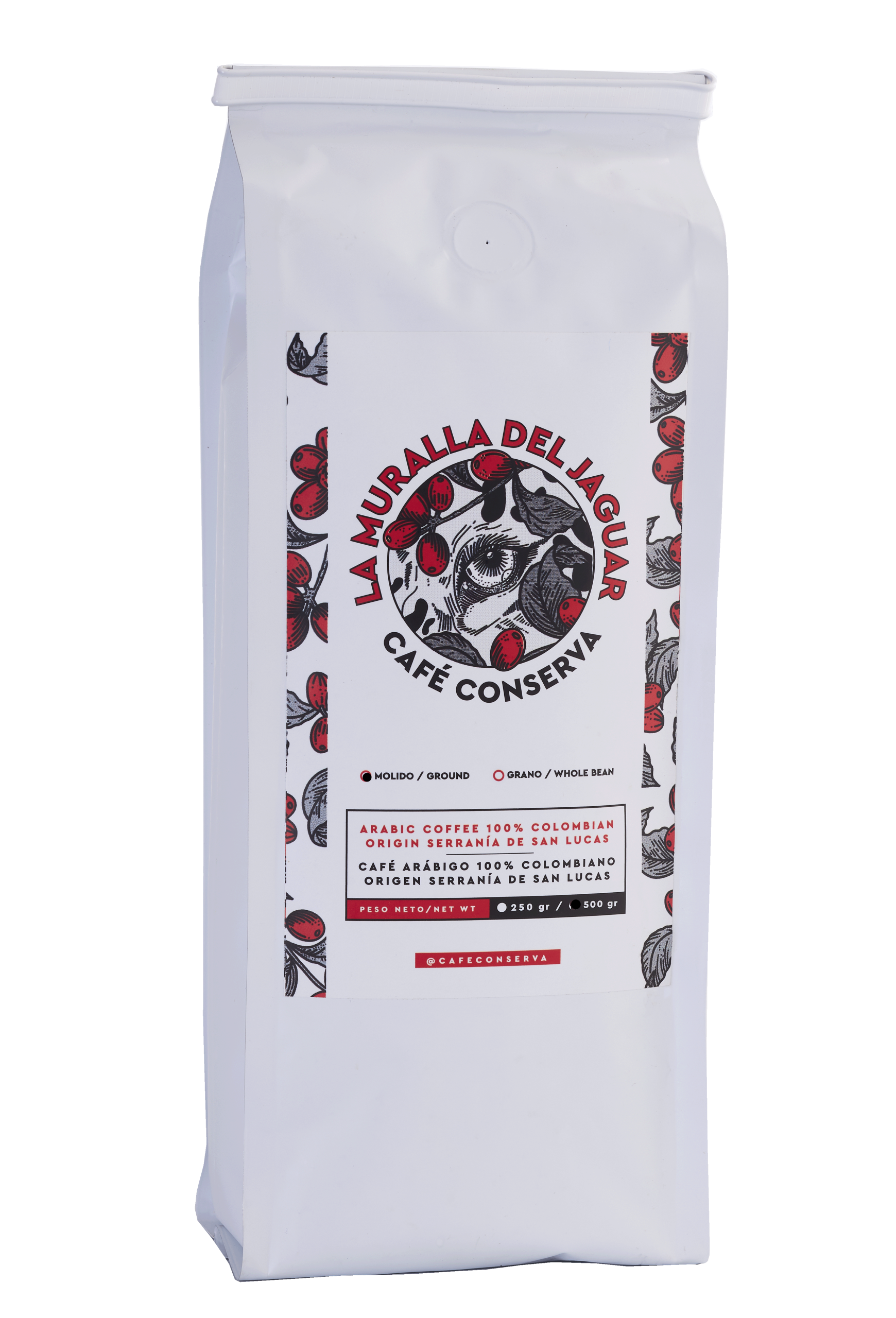 CAFÉ CONSERVA MOLIDO 500 G.